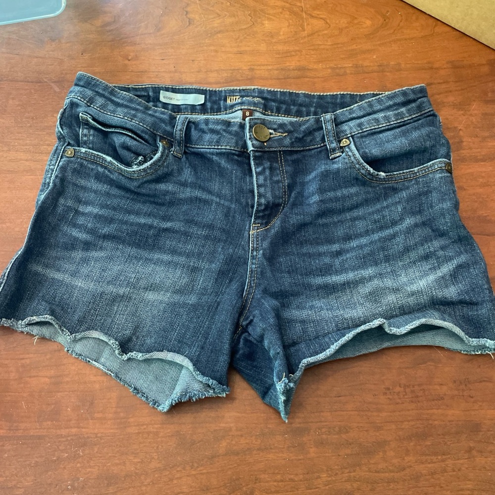 Kut from the Kloth Dark Wash Jean Shorts